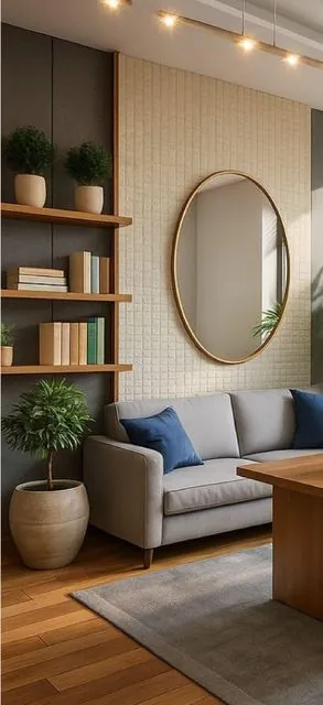 Oval Mirror, 600 x 900mm