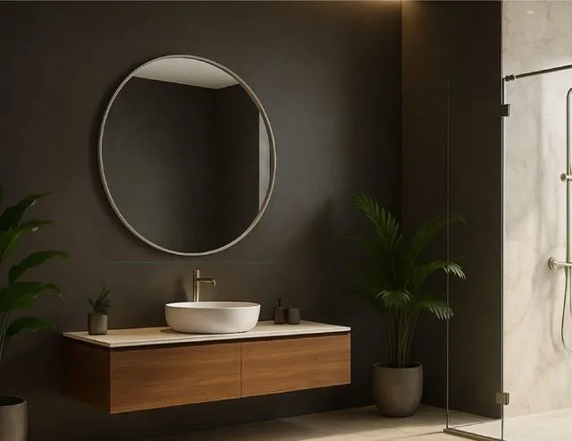 Round Mirror, 1000mm