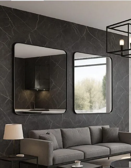 Square Mirror, 1000 x 1000mm